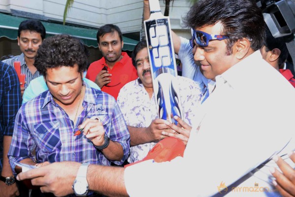 Telugu Warriors Team Meet Sachin Tendulkar & Laxman  