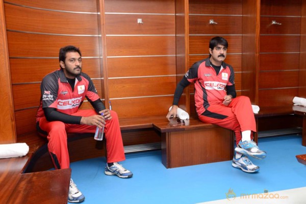 Telugu Warriors Vs Bhojpuri Dabanggs CCL 3 Match Gallery 