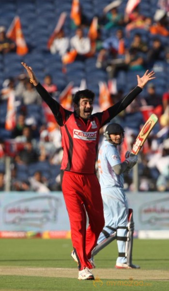 Telugu Warriors Vs Bhojpuri Dabanggs CCL 3 Match Gallery 