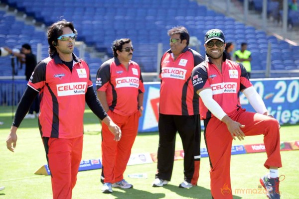 Telugu Warriors Vs Bhojpuri Dabanggs CCL 3 Match Gallery 