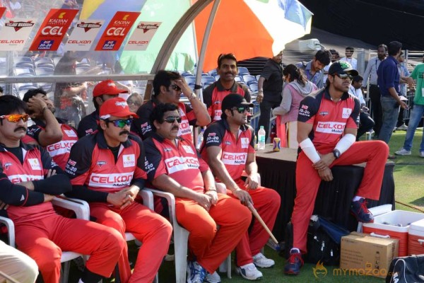 Telugu Warriors Vs Bhojpuri Dabanggs CCL 3 Match Gallery 