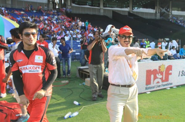 Telugu Warriors Vs Bhojpuri Dabanggs CCL 3 Match Gallery 