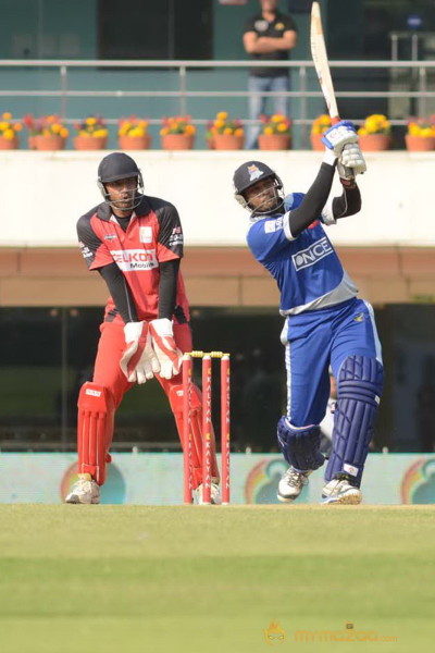 Telugu Warriors Vs Karnataka Bulldozers CCL 3 Match Gallery 