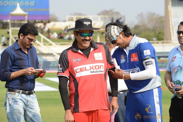 Telugu Warriors Vs Karnataka Bulldozers CCL 3 Match Gallery 