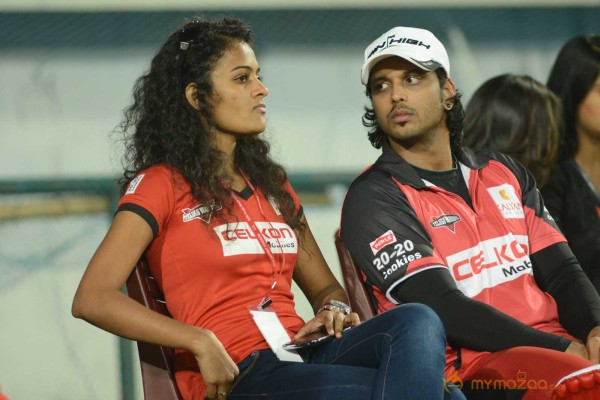 Telugu Warriors Vs Karnataka Bulldozers CCL 3 Match Gallery 