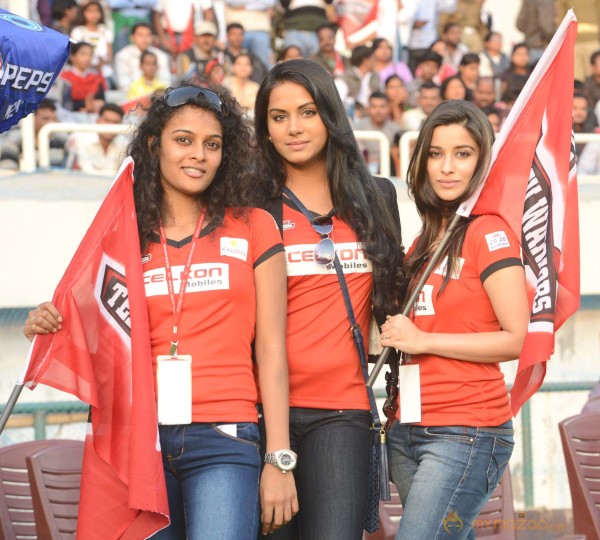 Telugu Warriors Vs Karnataka Bulldozers CCL 3 Match Gallery 