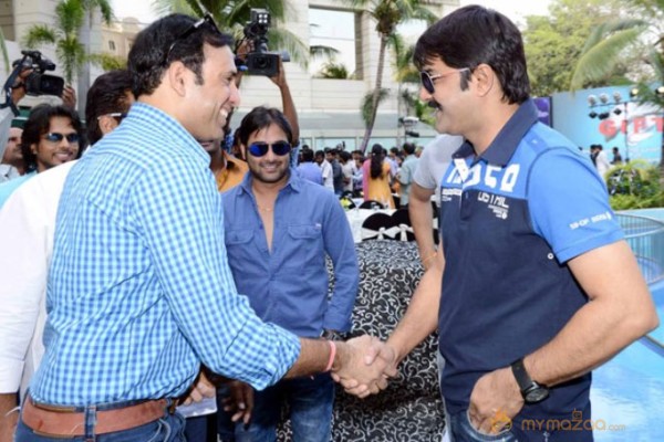 Telugu Warriors With Sachin Tendulkar  Photos