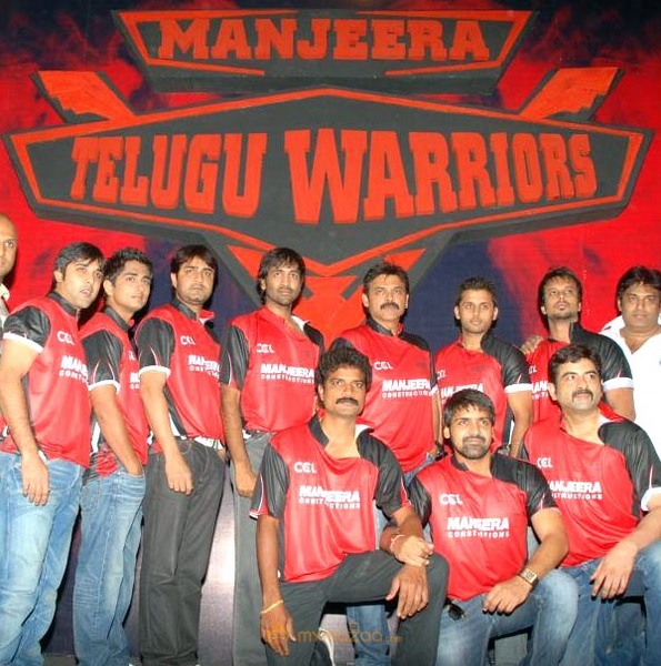 Telugu Warriors Team Logo Launch  stills