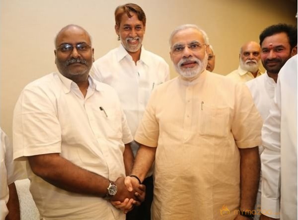 Tollywood Celebrities Meet Narendra Modi Pics