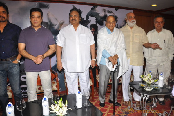 Tollywood Stars At Viswaroopam Success Meet 