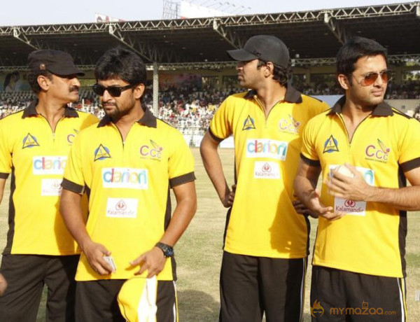 Tollywood VS Bollywood Cricket Match Photos