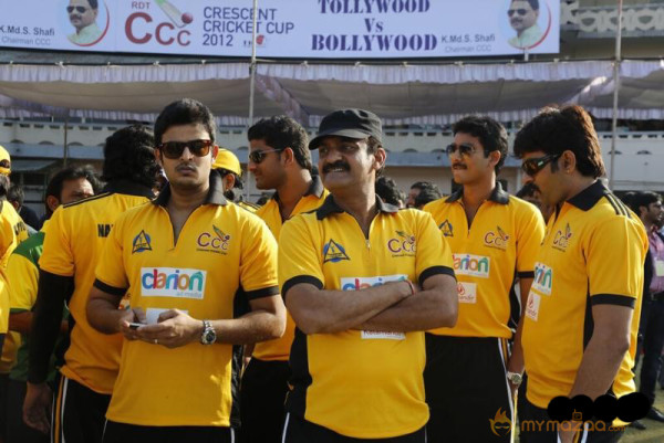 Tollywood VS Bollywood Cricket Match Photos