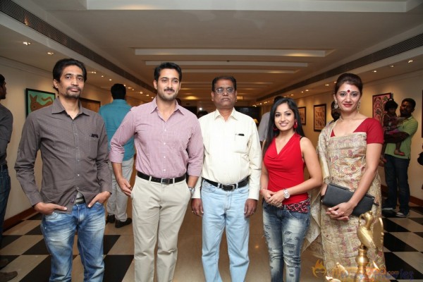 Uday Kiran & Madhavi Latha At Muse Art Gallery 