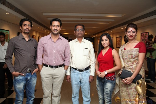 Uday Kiran & Madhavi Latha At Muse Art Gallery 