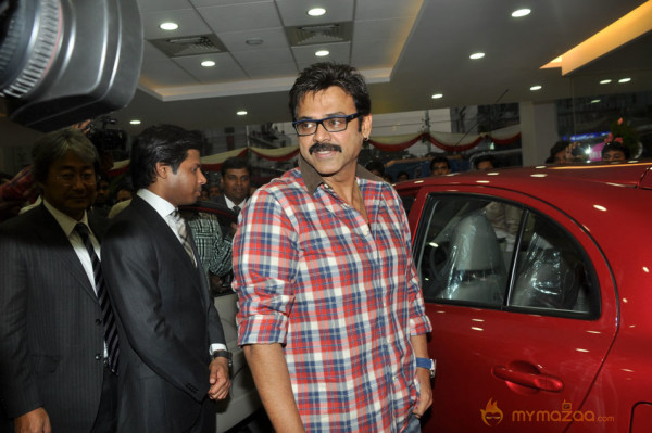 Venkatesh At Lakshmi Nissan ShowRoom Launch