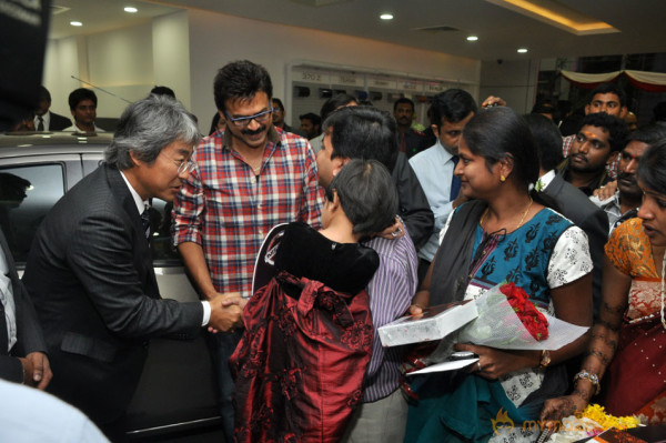 Venkatesh At Lakshmi Nissan ShowRoom Launch