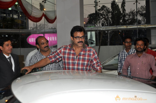 Venkatesh At Lakshmi Nissan ShowRoom Launch