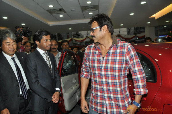 Venkatesh At Lakshmi Nissan ShowRoom Launch