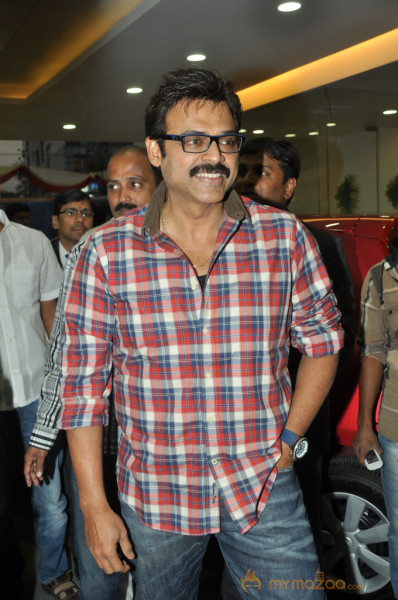 Venkatesh At Lakshmi Nissan ShowRoom Launch