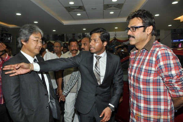 Venkatesh At Lakshmi Nissan ShowRoom Launch