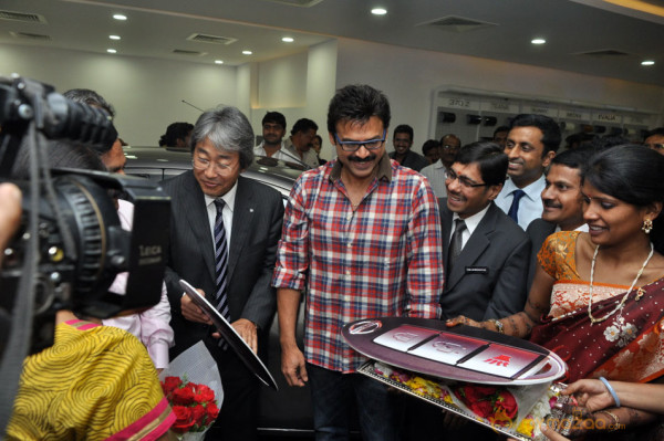 Venkatesh At Lakshmi Nissan ShowRoom Launch