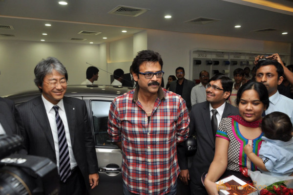 Venkatesh At Lakshmi Nissan ShowRoom Launch