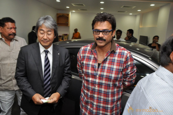 Venkatesh At Lakshmi Nissan ShowRoom Launch