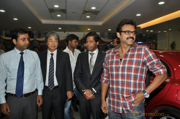 Venkatesh At Lakshmi Nissan ShowRoom Launch