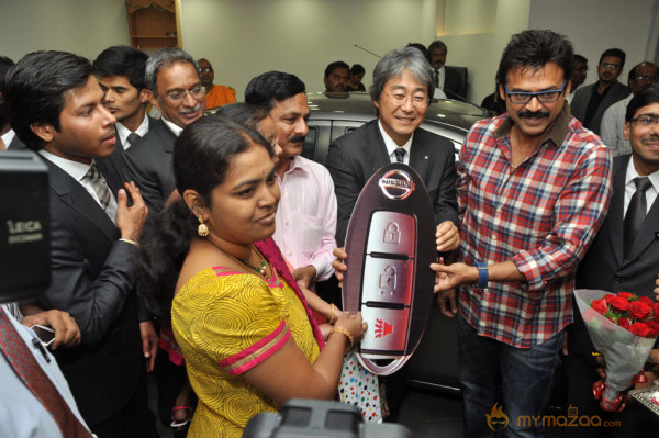 Venkatesh At Lakshmi Nissan ShowRoom Launch