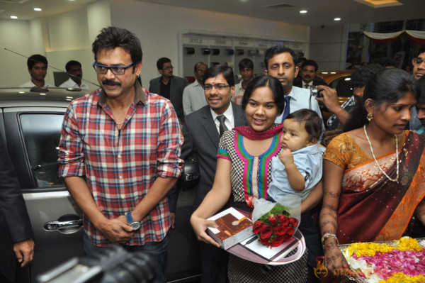 Venkatesh At Lakshmi Nissan ShowRoom Launch