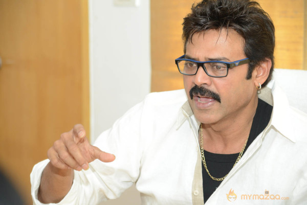 Venkatesh At SVSC Movie Success Meet  