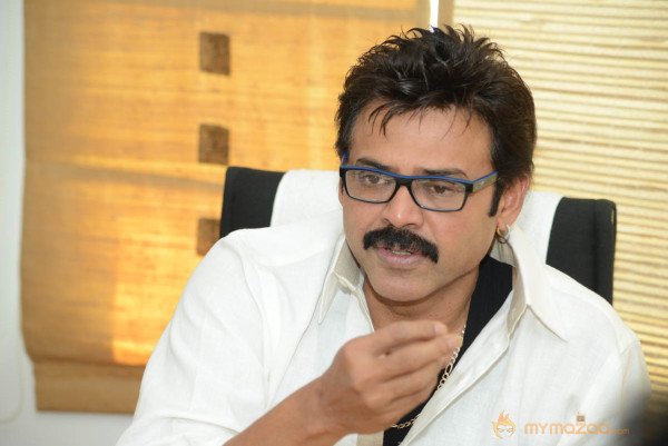 Venkatesh At SVSC Movie Success Meet  