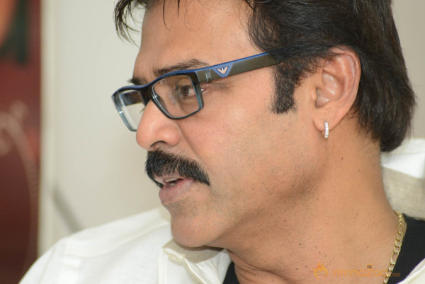 Venkatesh At SVSC Movie Success Meet  