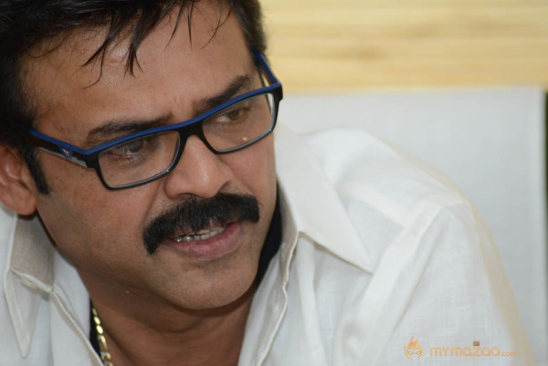 Venkatesh At SVSC Movie Success Meet  