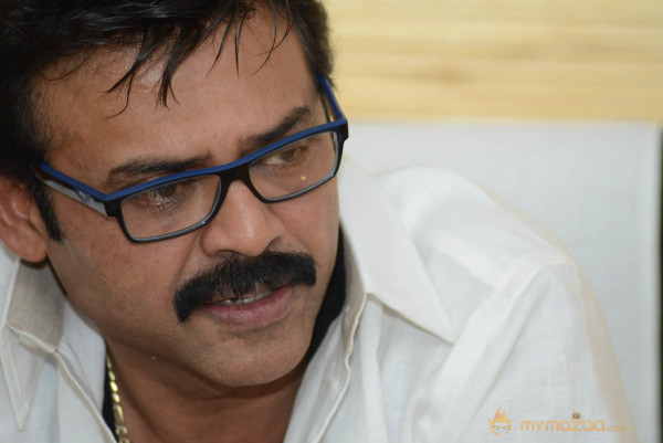 Venkatesh At SVSC Movie Success Meet  