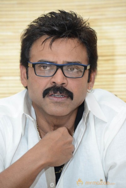 Venkatesh At SVSC Movie Success Meet  