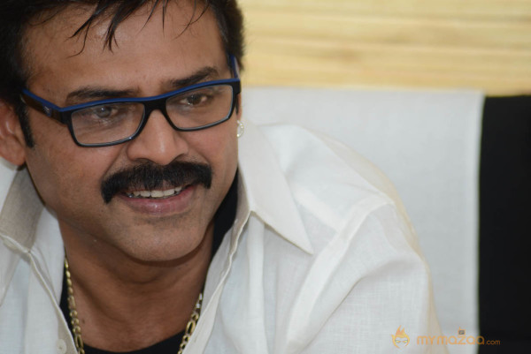 Venkatesh At SVSC Movie Success Meet  