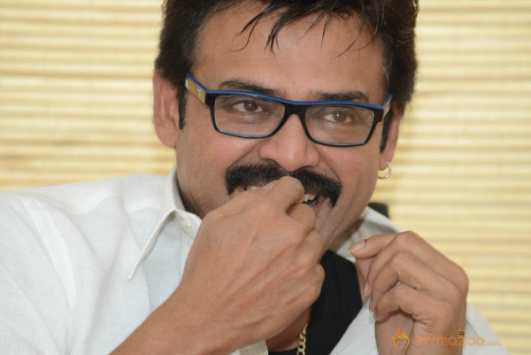 Venkatesh At SVSC Movie Success Meet  