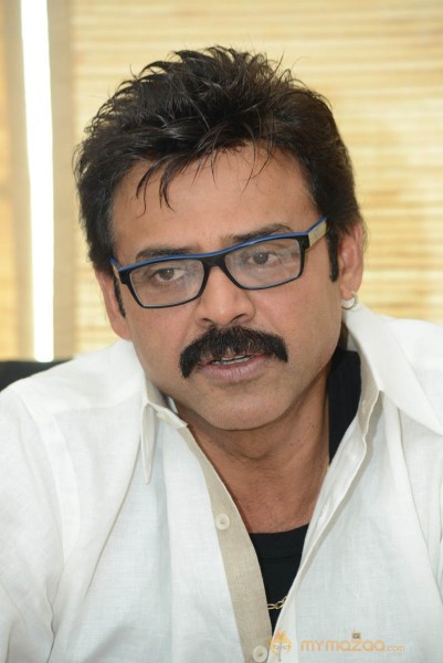 Venkatesh At SVSC Movie Success Meet  