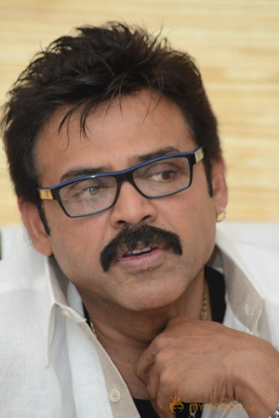 Venkatesh At SVSC Movie Success Meet  