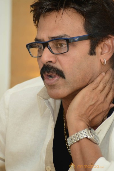 Venkatesh At SVSC Movie Success Meet  