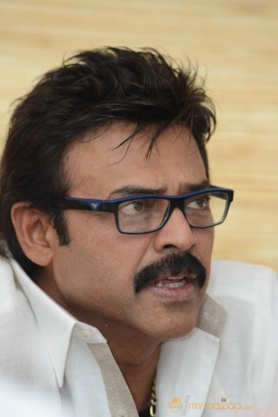 Venkatesh At SVSC Movie Success Meet  