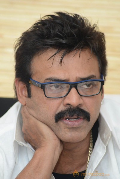 Venkatesh At SVSC Movie Success Meet  