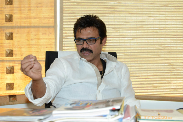 Venkatesh At SVSC Movie Success Meet  