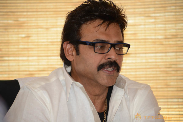 Venkatesh At SVSC Movie Success Meet  