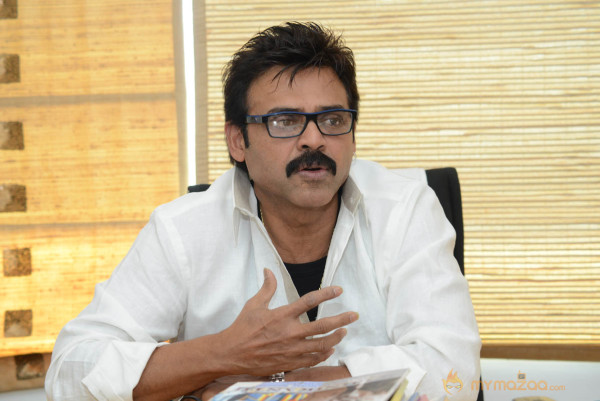 Venkatesh At SVSC Movie Success Meet  