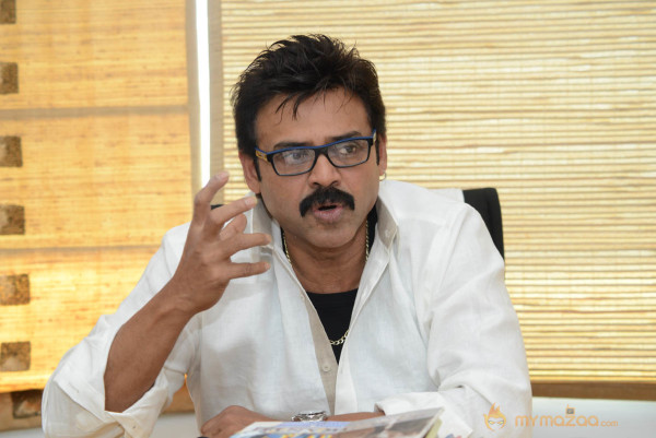 Venkatesh At SVSC Movie Success Meet  