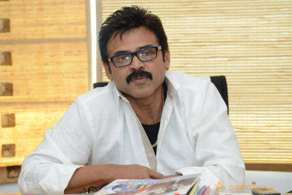 Venkatesh At SVSC Movie Success Meet  