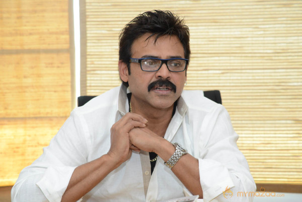 Venkatesh At SVSC Movie Success Meet  