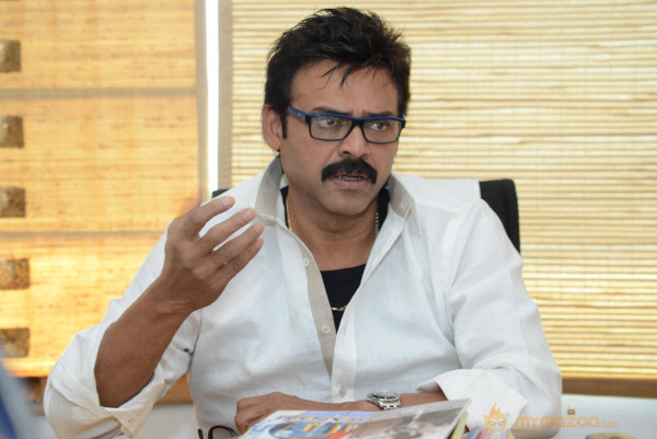 Venkatesh At SVSC Movie Success Meet  